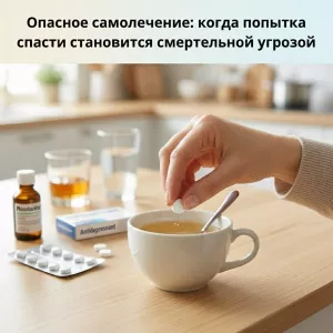 Опасное самолечение: когда попытка спасти становится смертельной угрозой