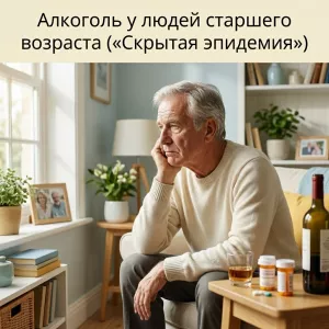 Алкоголизм у людей старшего возраста («Скрытая эпидемия»)