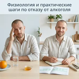 Физиология и практические шаги по отказу от алкоголя